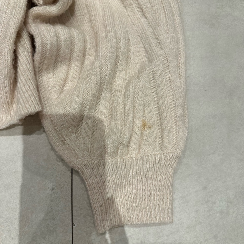 Sophie Rue Cream Ribbed Sweater - Picture 3 of 6